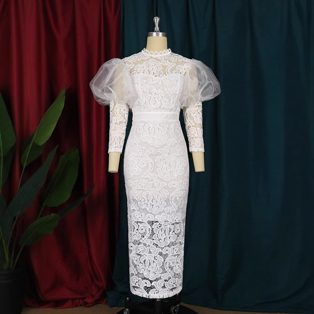 Elegante avondjurk voor dames, - Sexy Mesh Sheer Bodycon Dress recensie en prijs