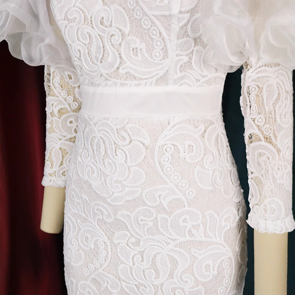 Elegante avondjurk voor dames, - Sexy Mesh Sheer Bodycon Dress recensie en prijs
